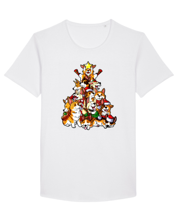Corgi Christams Tree White