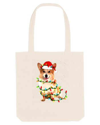 Corgi Christmas Light Natural