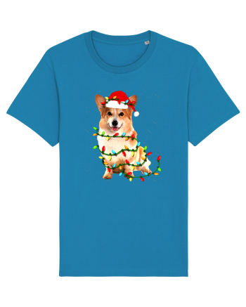 Corgi Christmas Light Azur