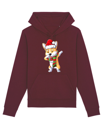 Corgi Dance Burgundy