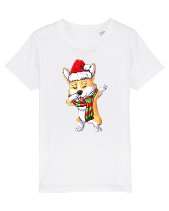 Corgi Dance White