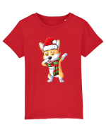 Corgi Dance Tricou mânecă scurtă  Copii Mini Creator