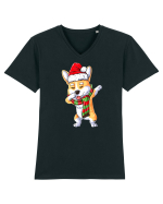 Corgi Dance Tricou mânecă scurtă guler V Bărbat Presenter