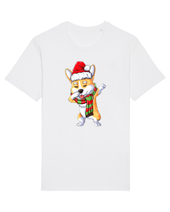 Corgi Dance White