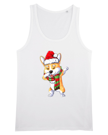 Corgi Dance White