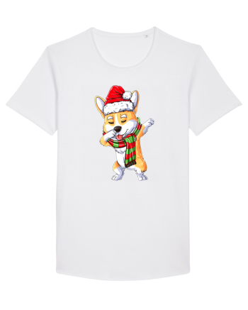 Corgi Dance White