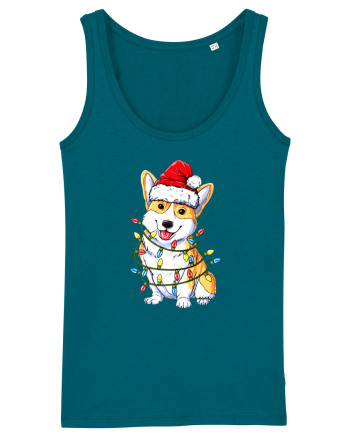 Corgi Xmas Light Ocean Depth