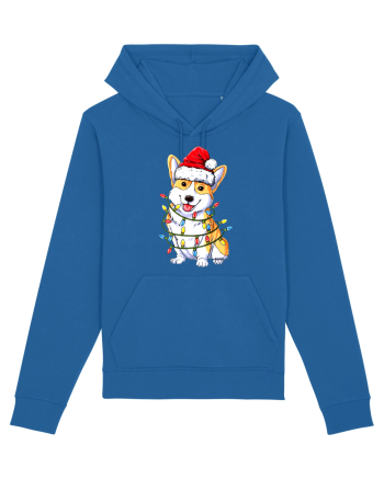 Corgi Xmas Light Royal Blue