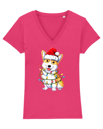 Corgi Xmas Light Raspberry