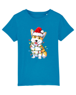 Corgi Xmas Light Tricou mânecă scurtă  Copii Mini Creator