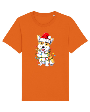 Corgi Xmas Light Bright Orange