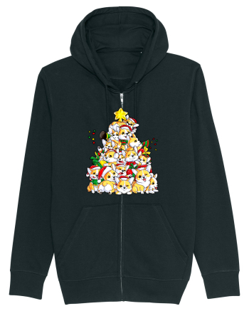 Corgi Xmas Tree Black