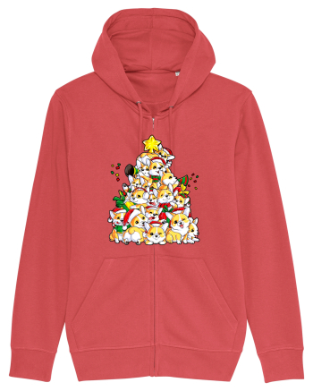 Corgi Xmas Tree Carmine Red
