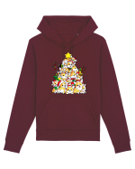 Corgi Xmas Tree Hanorac Unisex Drummer