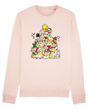 Corgi Xmas Tree Candy Pink