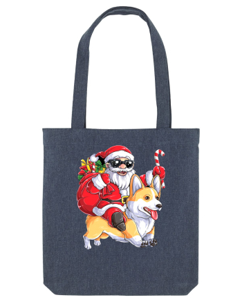 Corgisanta Midnight Blue