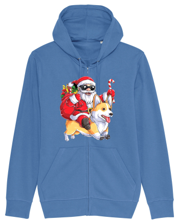 Corgisanta Bright Blue