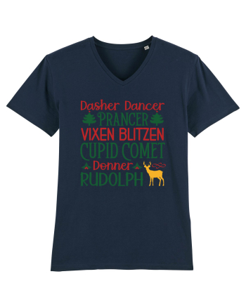 Dasher Dancer Prancer Vixen Blitzen Cupid Comet Donner Rudolph French Navy