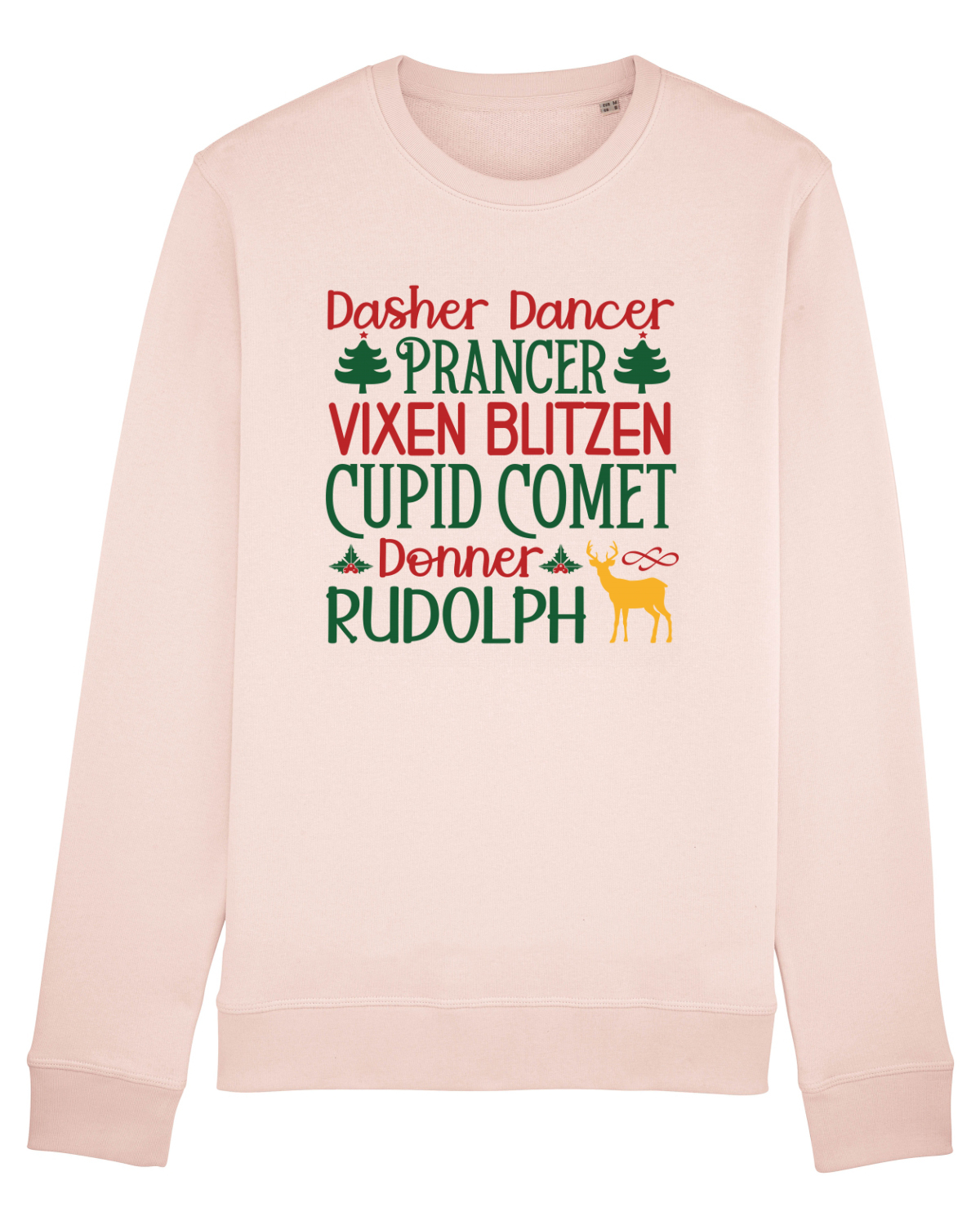 Bluză mânecă lungă Unisex Rise Candy Pink