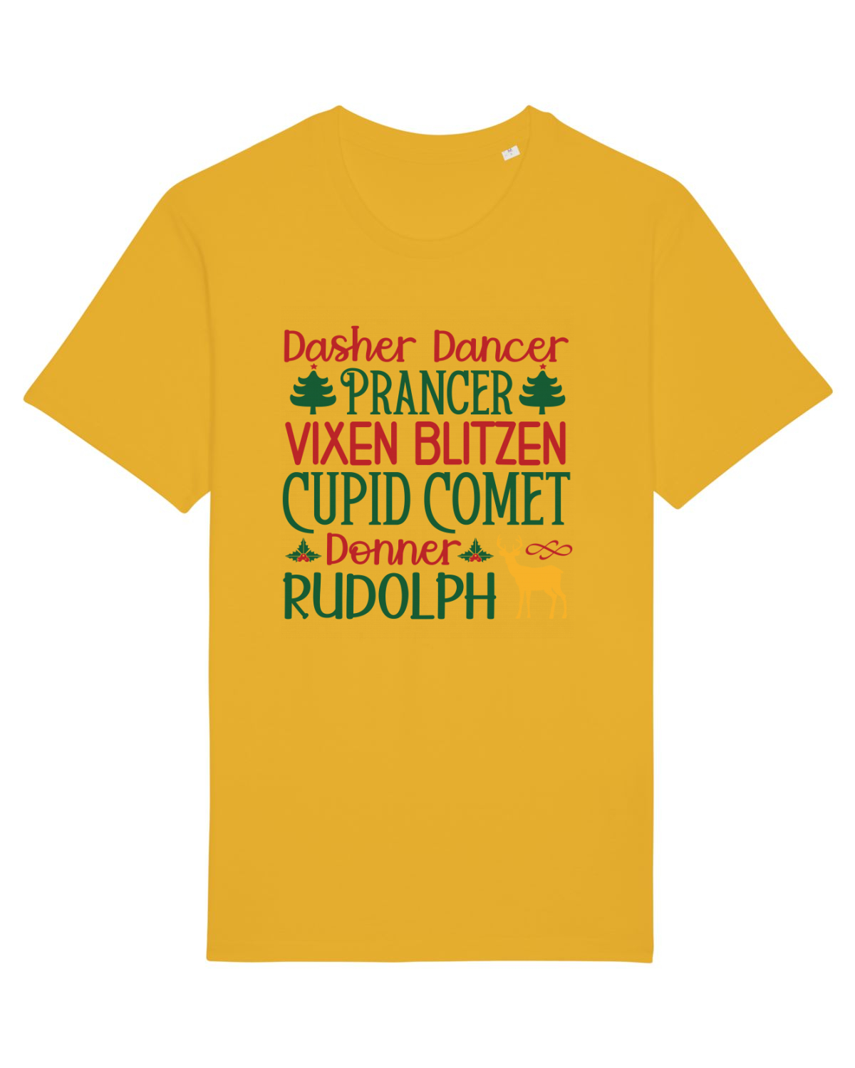Tricou mânecă scurtă Unisex Rocker Spectra Yellow