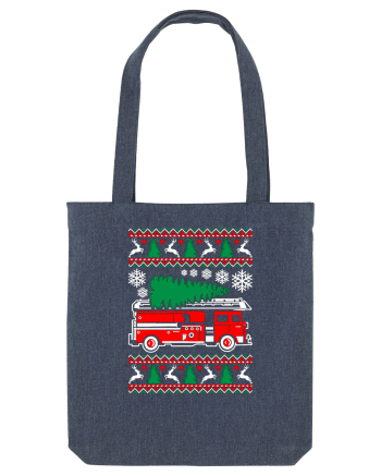 Fire Fighter Santa Midnight Blue