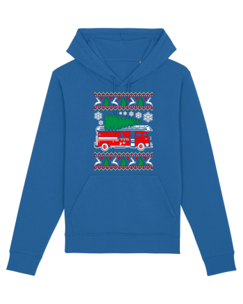 Fire Fighter Santa Royal Blue