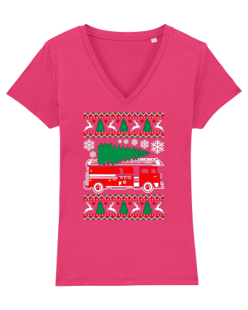 Fire Fighter Santa Raspberry