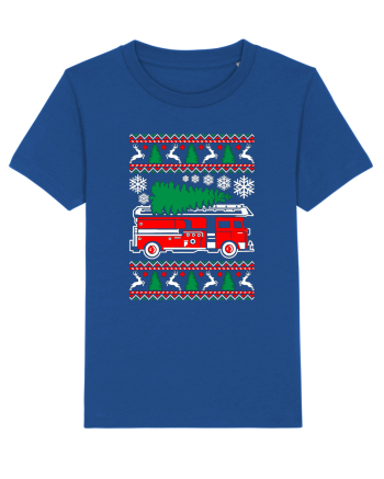 Fire Fighter Santa Majorelle Blue