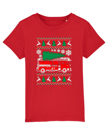 Fire Fighter Santa Red