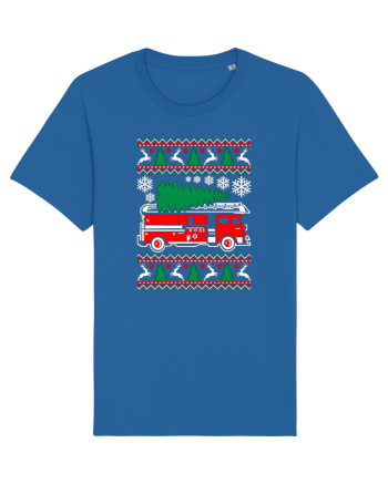 Fire Fighter Santa Royal Blue