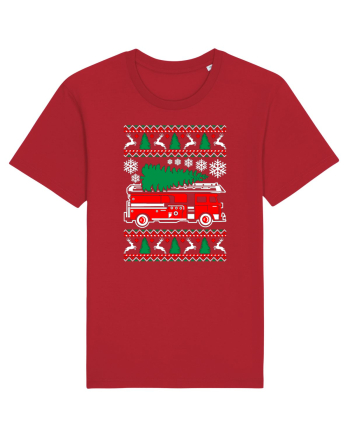 Fire Fighter Santa Red