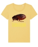 Cu inima cat un purice Tricou mânecă scurtă guler larg fitted Damă Expresser