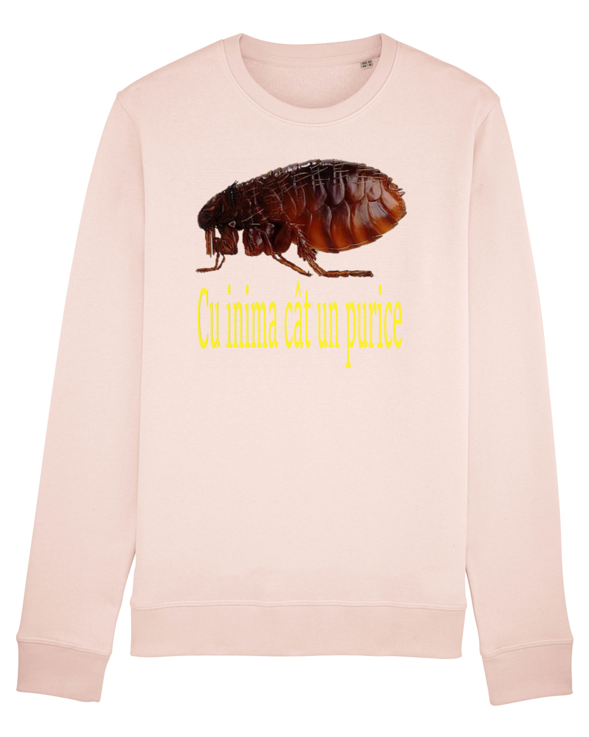 Bluză mânecă lungă Unisex Rise Candy Pink