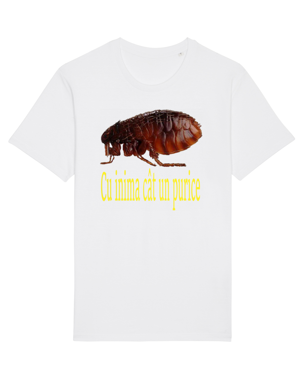 Tricou mânecă scurtă Unisex Rocker White