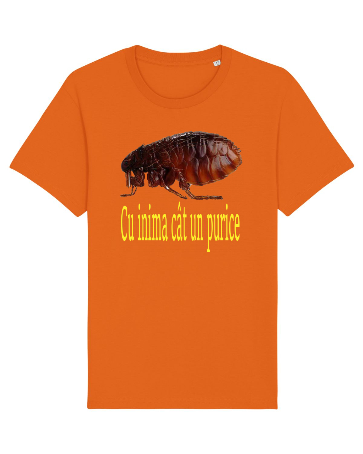 Tricou mânecă scurtă Unisex Rocker Bright Orange