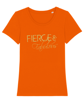 Fierce & Fabulous Bright Orange