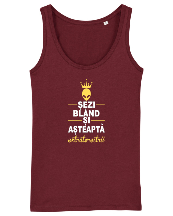 SEZI BLAND SI ASTEAPTA EXTRATERESTRII Burgundy