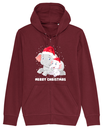 Merry Christmas Burgundy