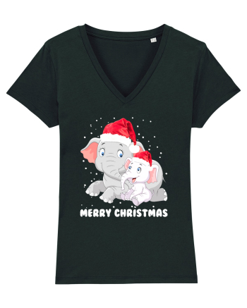 Merry Christmas Black