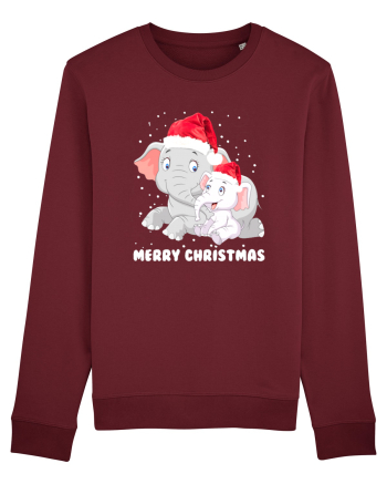 Merry Christmas Burgundy