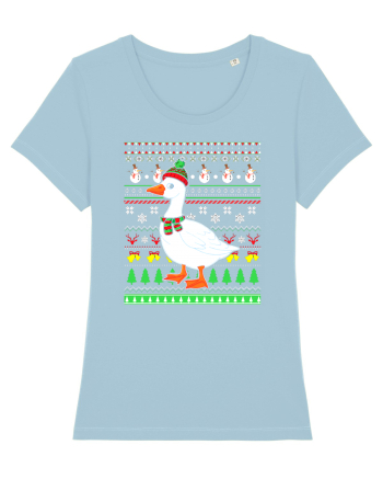 Merry Duckmas Sky Blue