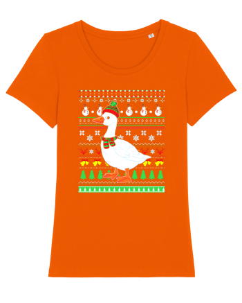 Merry Duckmas Bright Orange