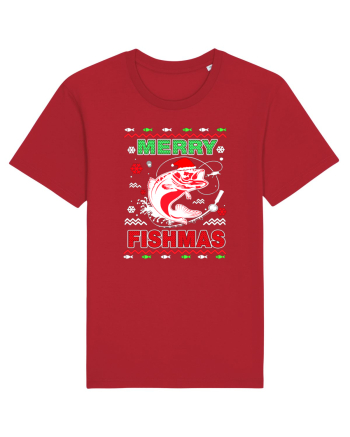 Merry Fishmas Ugly Red