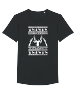 Merry Huntmas Tricou mânecă scurtă guler larg Bărbat Skater