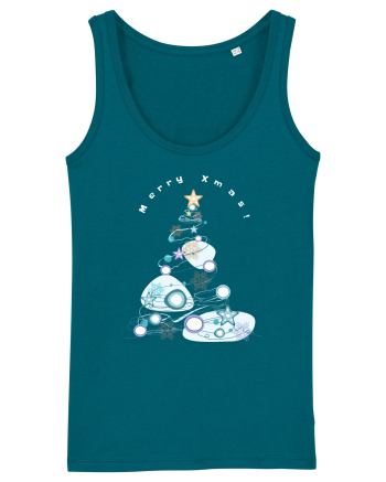 Merry Xmas Tree Ocean Depth