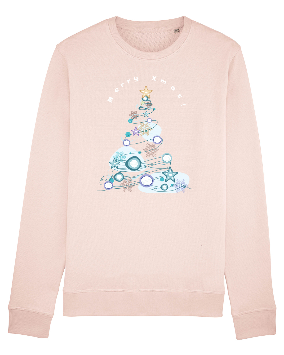 Bluză mânecă lungă Unisex Rise Candy Pink