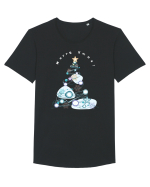 Merry Xmas Tree Tricou mânecă scurtă guler larg Bărbat Skater