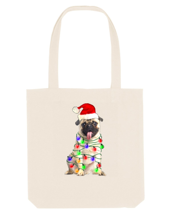 Pug First Christmas Natural