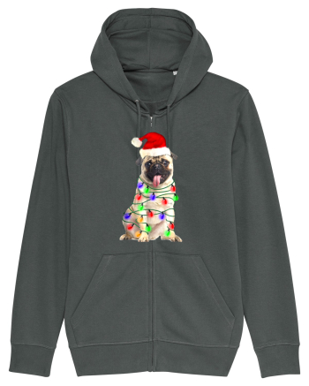 Pug First Christmas Anthracite