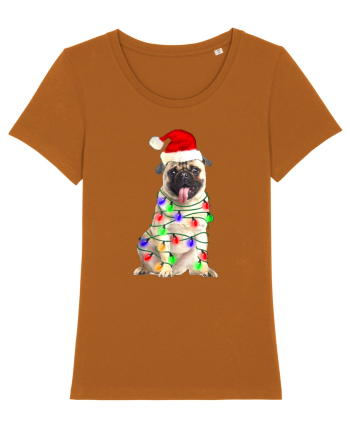 Pug First Christmas Roasted Orange